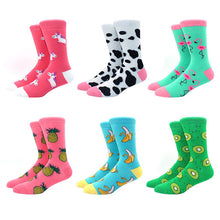 Load image into Gallery viewer, 6 pairs Cotton Socks