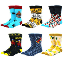Load image into Gallery viewer, 6 pairs Cotton Socks
