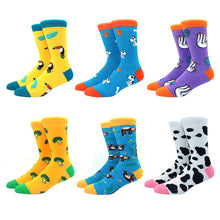 Load image into Gallery viewer, 6 pairs Cotton Socks
