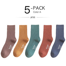 Load image into Gallery viewer, Happy colorful cotton socks