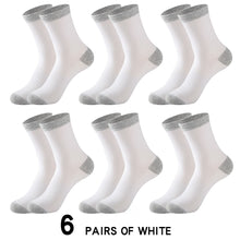 Load image into Gallery viewer, 6 Pair Cotton Socks