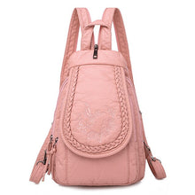 Load image into Gallery viewer, Soft PU Leather Backpack