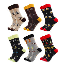 Load image into Gallery viewer, 6 Pairs Cotton Socks