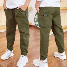 Load image into Gallery viewer, Multi-Pocket Elastic Sweatpants