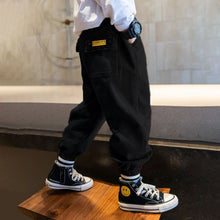 Load image into Gallery viewer, Multi-Pocket Elastic Sweatpants