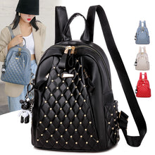 Load image into Gallery viewer, Vintage women backpack
