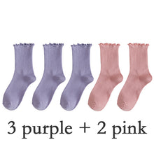 Load image into Gallery viewer, Cotton Girl Socks

