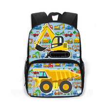 Load image into Gallery viewer, Cartoon Firetruck Book Bag

