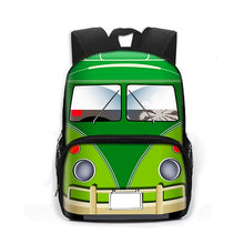Load image into Gallery viewer, Cartoon Firetruck Book Bag
