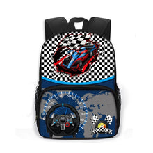 Load image into Gallery viewer, Cartoon Firetruck Book Bag

