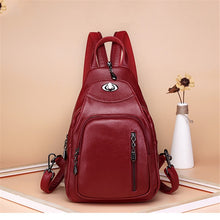 Load image into Gallery viewer, Famous Brand Leather Backpack
