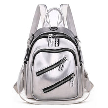 Load image into Gallery viewer, Pu Leather Travel Backpack
