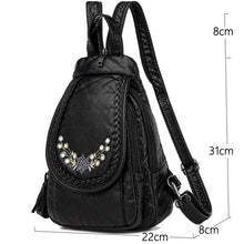 Load image into Gallery viewer, sheepskin travel backpack
