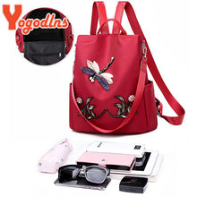 Load image into Gallery viewer, Yogodlns Embroidery Backpack
