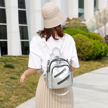 Load image into Gallery viewer, Pu Leather Travel Backpack
