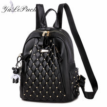Load image into Gallery viewer, Vintage women backpack
