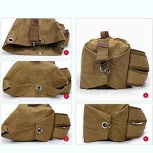 Load image into Gallery viewer, Canvas Backpack
