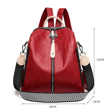 Load image into Gallery viewer, Soft Leather Backpack
