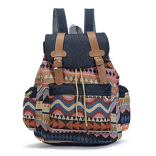 Load image into Gallery viewer, Canvas Vintage Backpack
