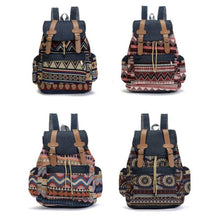 Load image into Gallery viewer, Canvas Vintage Backpack
