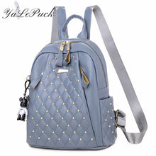 Load image into Gallery viewer, Vintage women backpack
