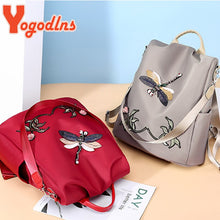 Load image into Gallery viewer, Yogodlns Embroidery Backpack
