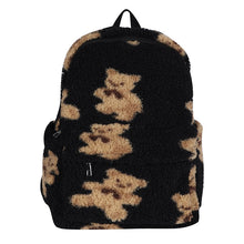 Load image into Gallery viewer, Imitation Lamb Hair Backpack
