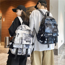 Load image into Gallery viewer, Retro Nylon Backpack
