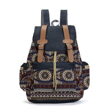 Load image into Gallery viewer, Canvas Vintage Backpack
