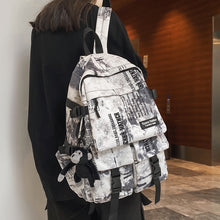 Load image into Gallery viewer, Retro Nylon Backpack
