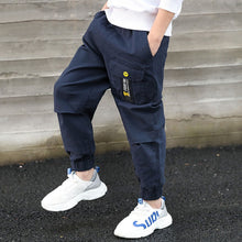 Load image into Gallery viewer, Multi-Pocket Elastic Sweatpants
