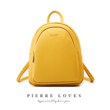 Load image into Gallery viewer, YIZHONG Leather Mini Backpack
