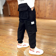Load image into Gallery viewer, Multi-Pocket Elastic Sweatpants
