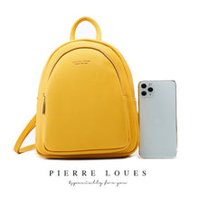 Load image into Gallery viewer, YIZHONG Leather Mini Backpack
