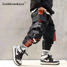 Load image into Gallery viewer, Multi-Pocket Elastic Sweatpants
