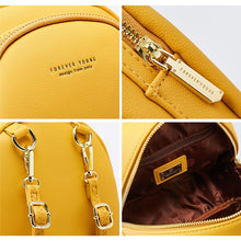 Load image into Gallery viewer, YIZHONG Leather Mini Backpack
