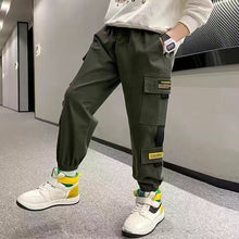 Load image into Gallery viewer, Multi-Pocket Elastic Sweatpants
