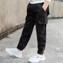 Load image into Gallery viewer, Multi-Pocket Elastic Sweatpants
