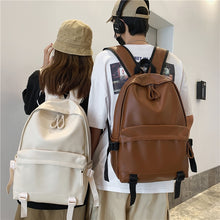 Load image into Gallery viewer, Leather Rucksack  Back Pack
