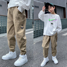 Load image into Gallery viewer, Multi-Pocket Elastic Sweatpants

