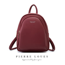 Load image into Gallery viewer, YIZHONG Leather Mini Backpack
