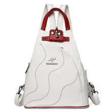 Load image into Gallery viewer, Women Leather Backpacks
